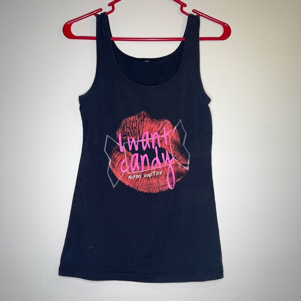 Aaron Carter - I Want Candy - Vintage Tank Top - Nostalgic Piece!